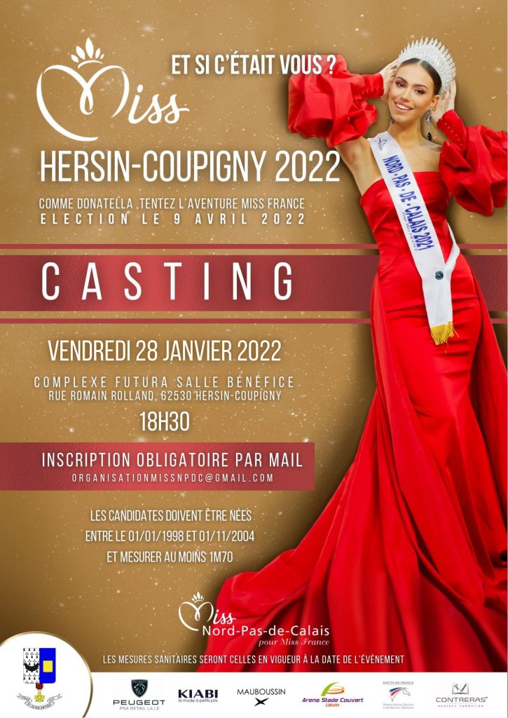Casting : Miss Hersin-Coupigny 2022 @ Complexe Futura | Hersin-Coupigny | Hauts-de-France | France
