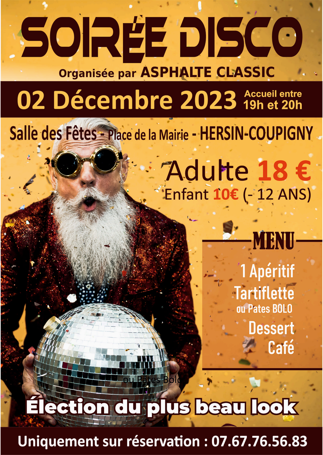 Soirée disco @ Salle des Fêtes | Hersin-Coupigny | Hauts-de-France | France